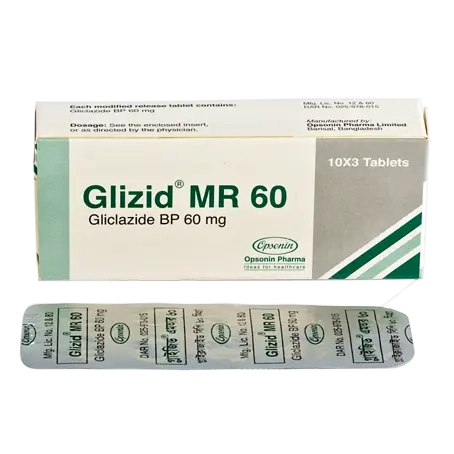 Glizid MR 60mg TAB - https://demo.bangladeshiit.com