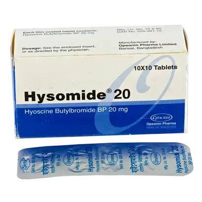 Hysomide 20mg TAB - https://demo.bangladeshiit.com