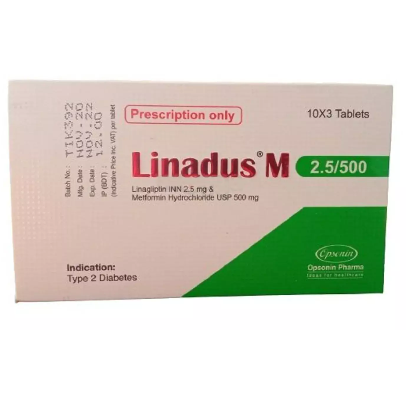 Linadus M 2.5/500 TAB - https://demo.bangladeshiit.com