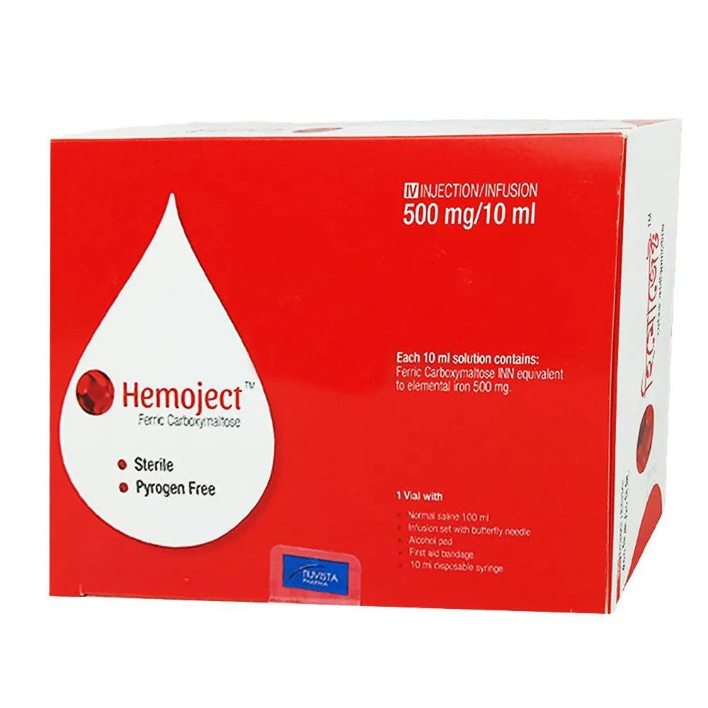 Hemoject IV INJ 500mg/vial - https://demo.bangladeshiit.com