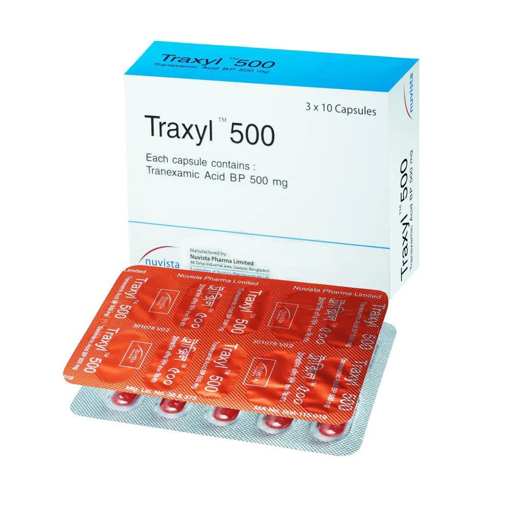 Traxyl 500 Cap - https://demo.bangladeshiit.com