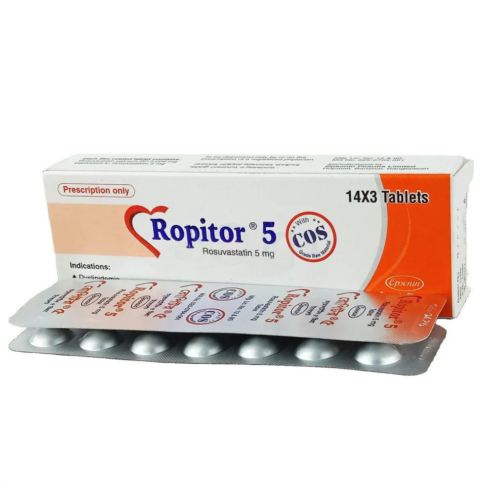 Ropitor 5mg tab - https://demo.bangladeshiit.com