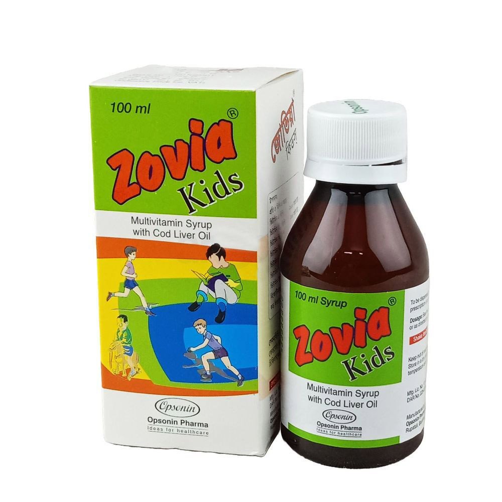 Zovia kids 200ml syrup - https://demo.bangladeshiit.com
