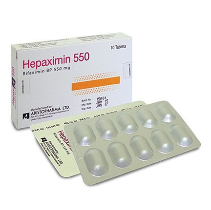 Hepaximin 550mg tab - https://demo.bangladeshiit.com