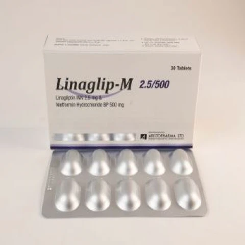 Linaglif-M 2.5/500 TAB - https://demo.bangladeshiit.com