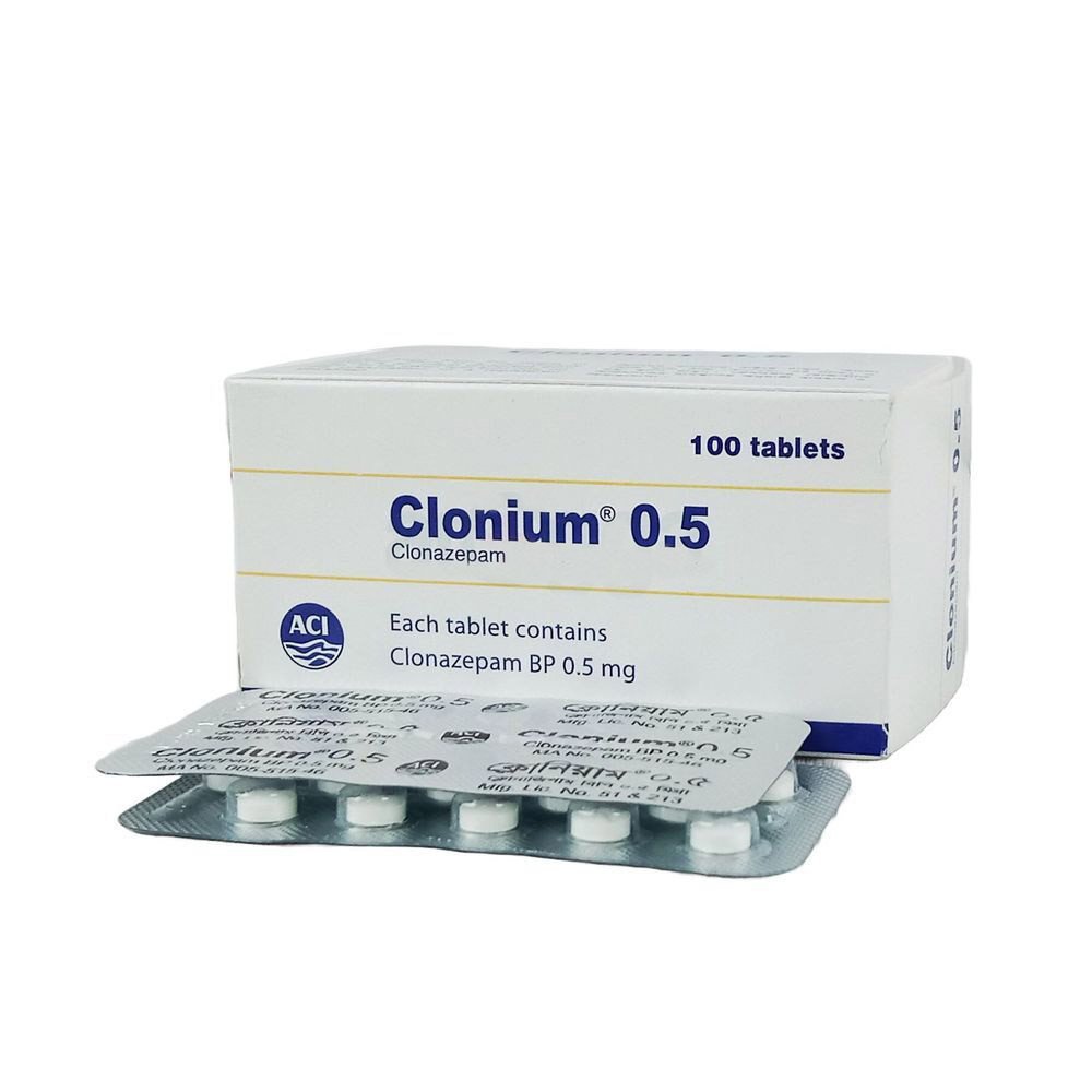 Clonium 0.5mg tab - https://demo.bangladeshiit.com