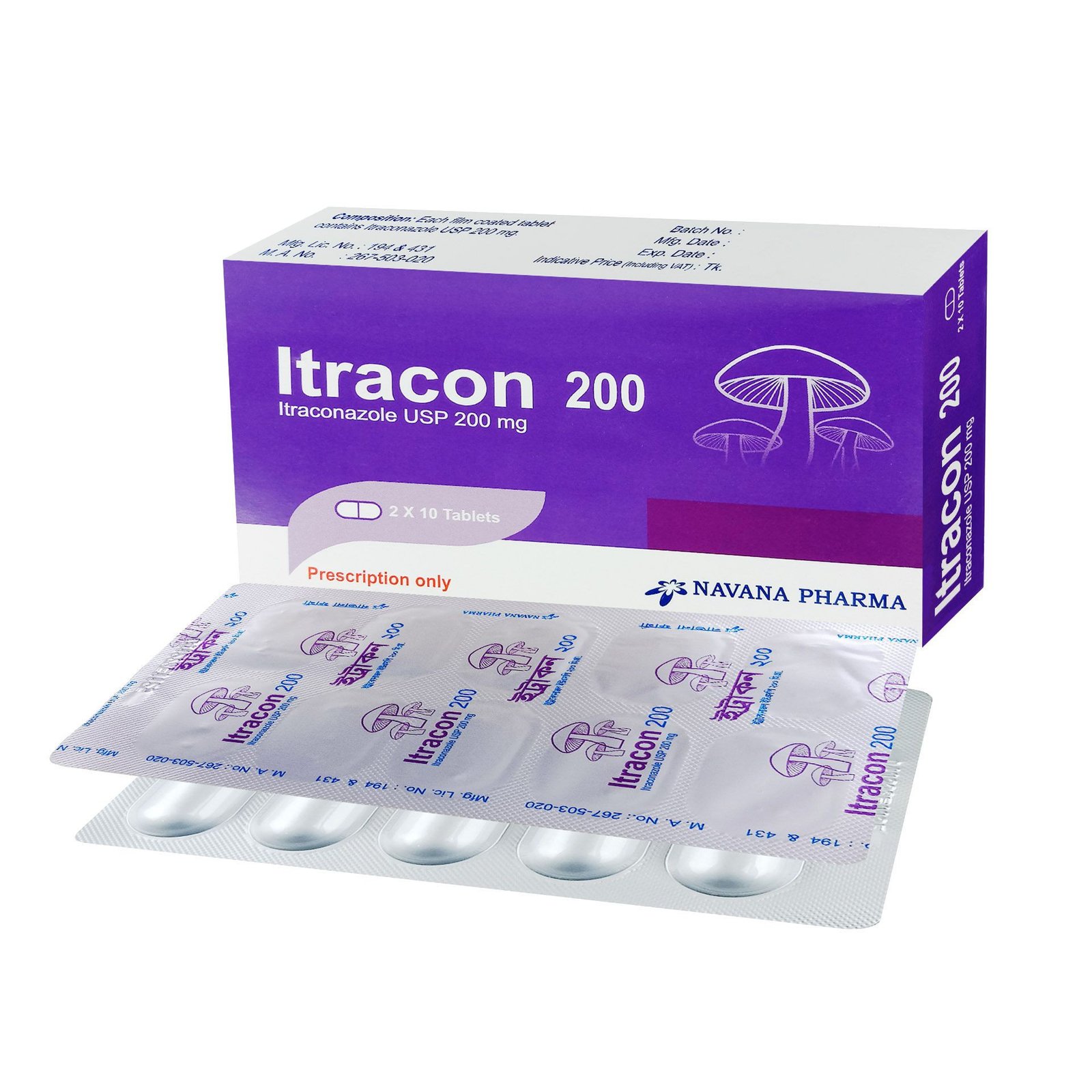 Itracon 200 mg capsule - https://demo.bangladeshiit.com