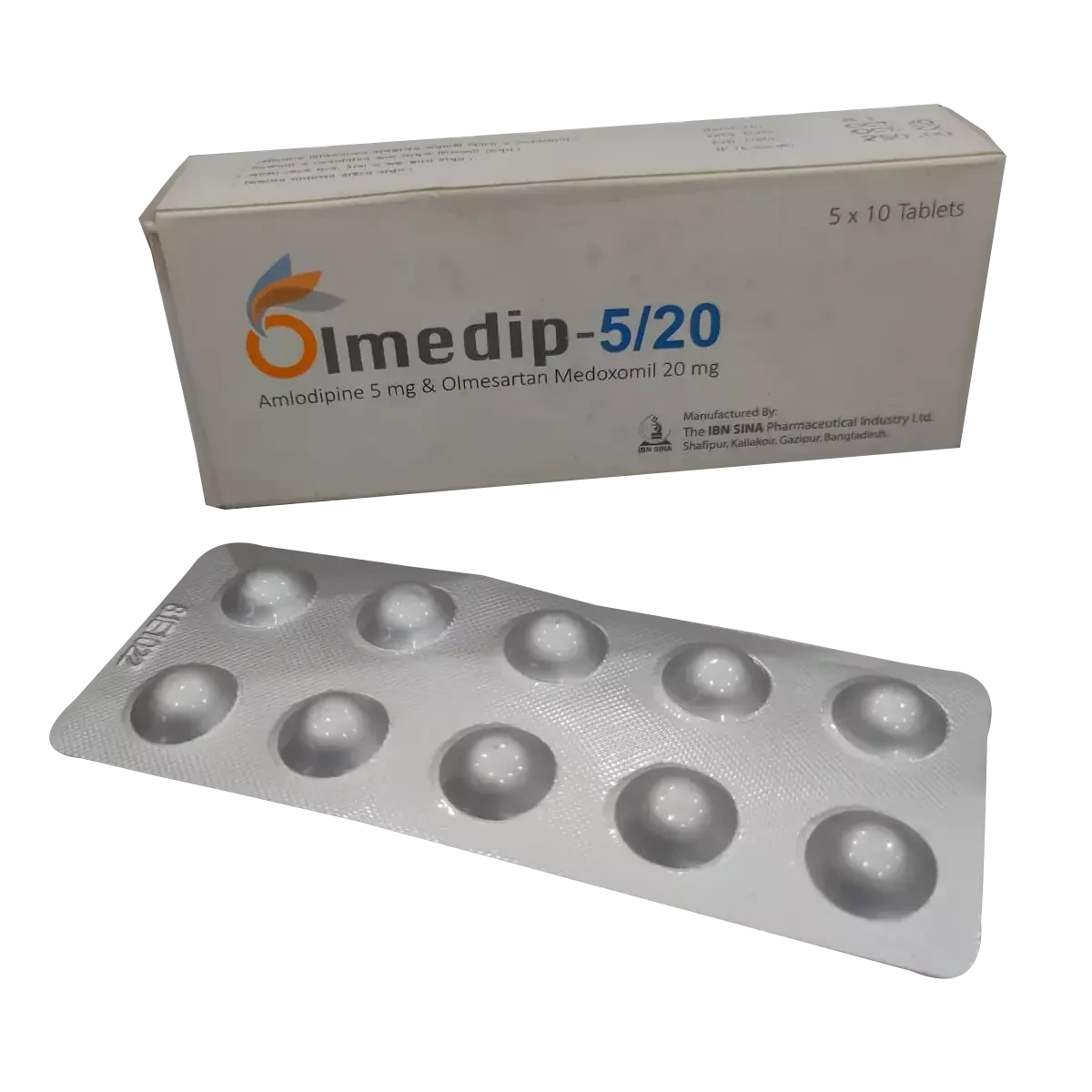 Olmedip 5/20mg tab - https://demo.bangladeshiit.com