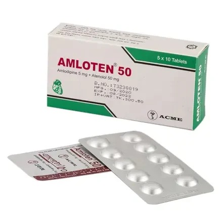 Amloten 50 mg tab - https://demo.bangladeshiit.com