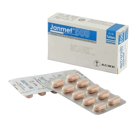 Janmet 500mg tab - https://demo.bangladeshiit.com