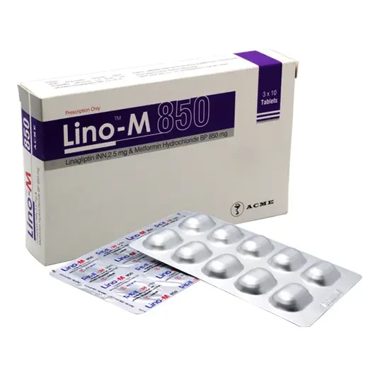 Lino M 850mg tab - https://demo.bangladeshiit.com