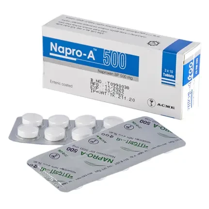 Napro A 500mg tab - https://demo.bangladeshiit.com