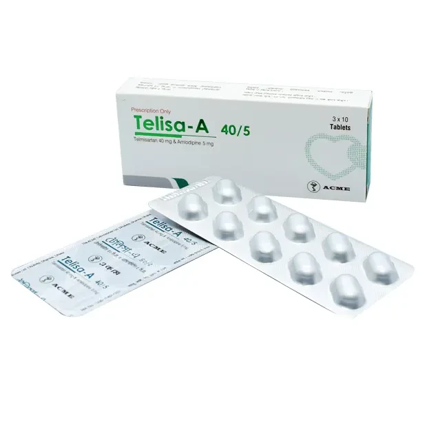 Telisa A 40/5mg tab - https://demo.bangladeshiit.com