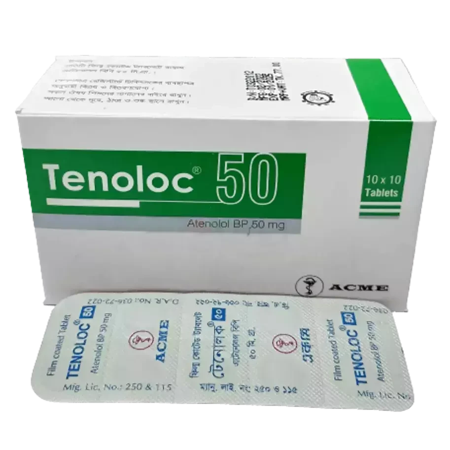 Tenoloc 50mg tab - https://demo.bangladeshiit.com