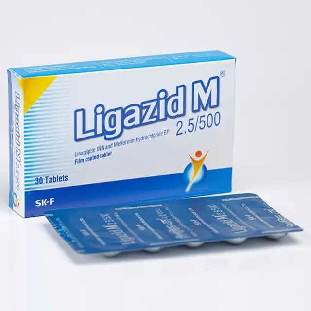 Ligazid M 2.5/500mg tab - https://demo.bangladeshiit.com