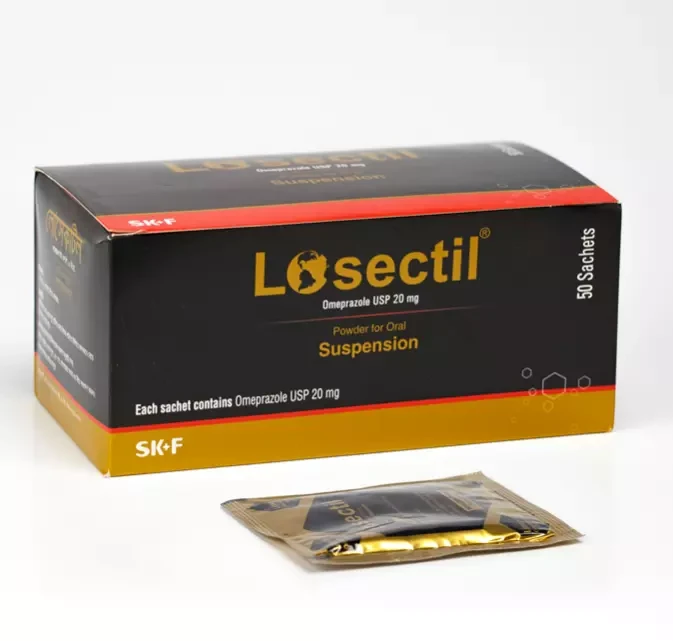 Losectil 20mg powder for oral suspension - https://demo.bangladeshiit.com