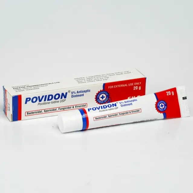 Povidon 20gm ointment - https://demo.bangladeshiit.com