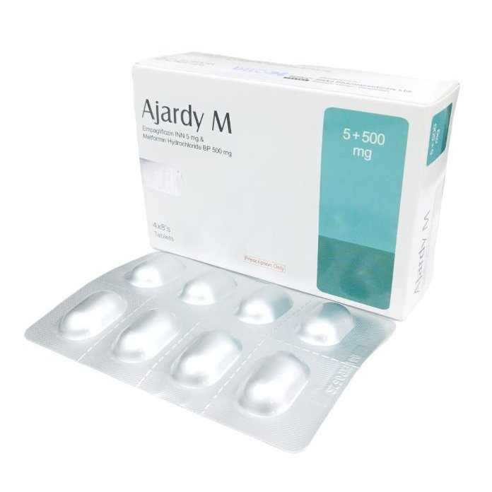 Ajardy M 5/500mg tab - https://demo.bangladeshiit.com