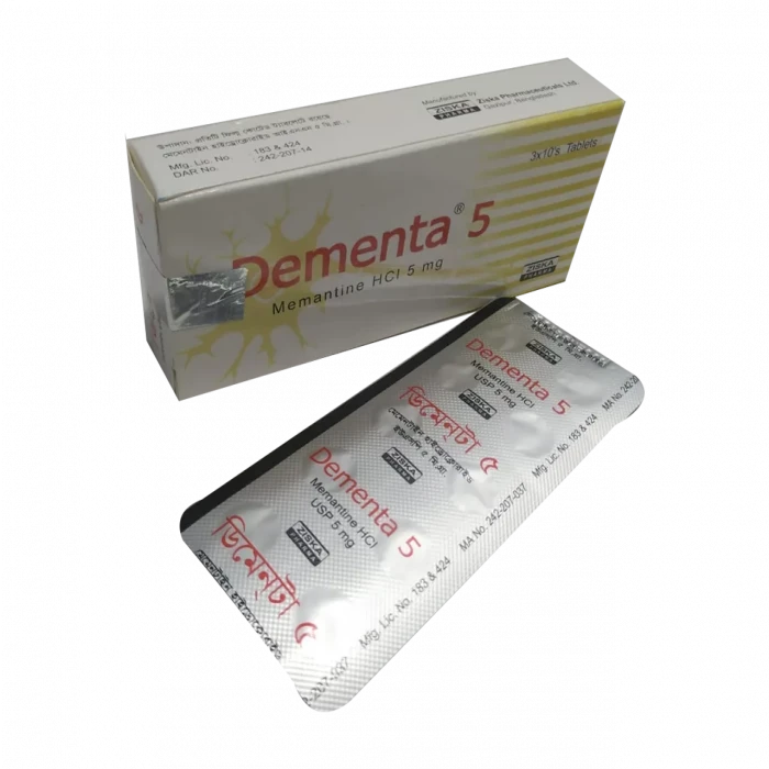 Dementa 5mg tab - https://demo.bangladeshiit.com