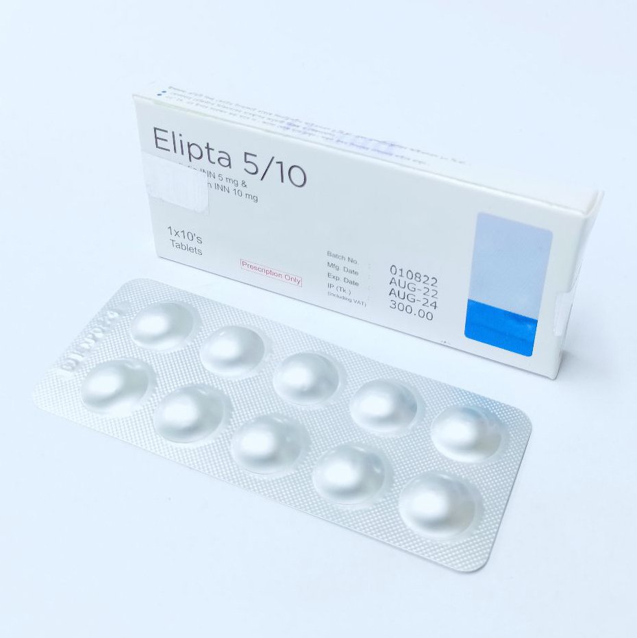 Elipta 5/10mg tab - https://demo.bangladeshiit.com