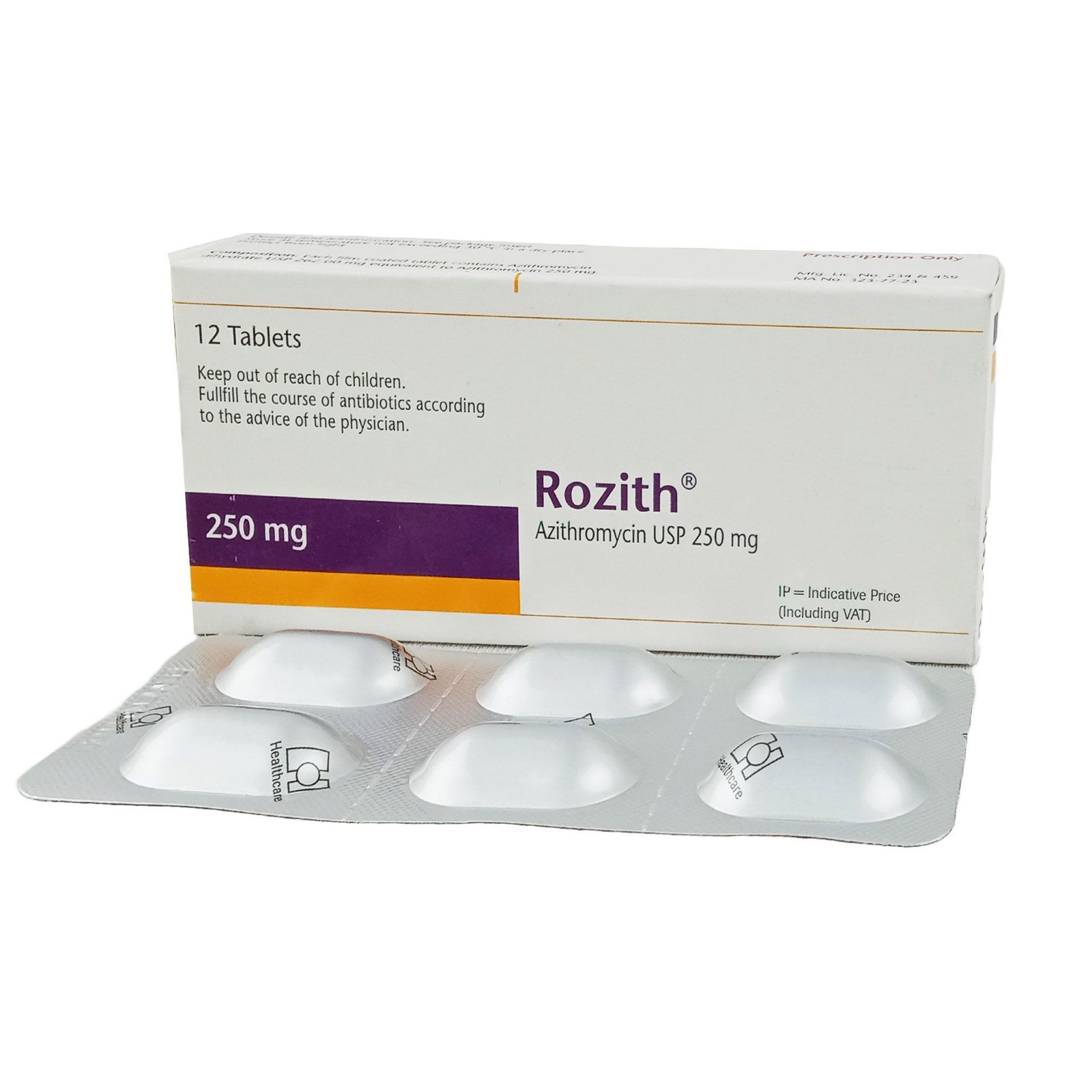 Rozith 250mg tab - https://demo.bangladeshiit.com
