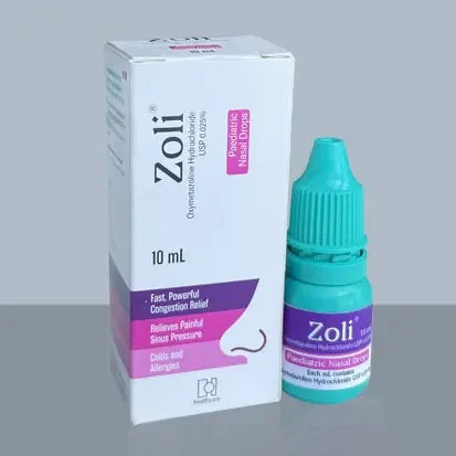 Zoli 0.025% Paedia Nasal Drop 10ml - https://demo.bangladeshiit.com