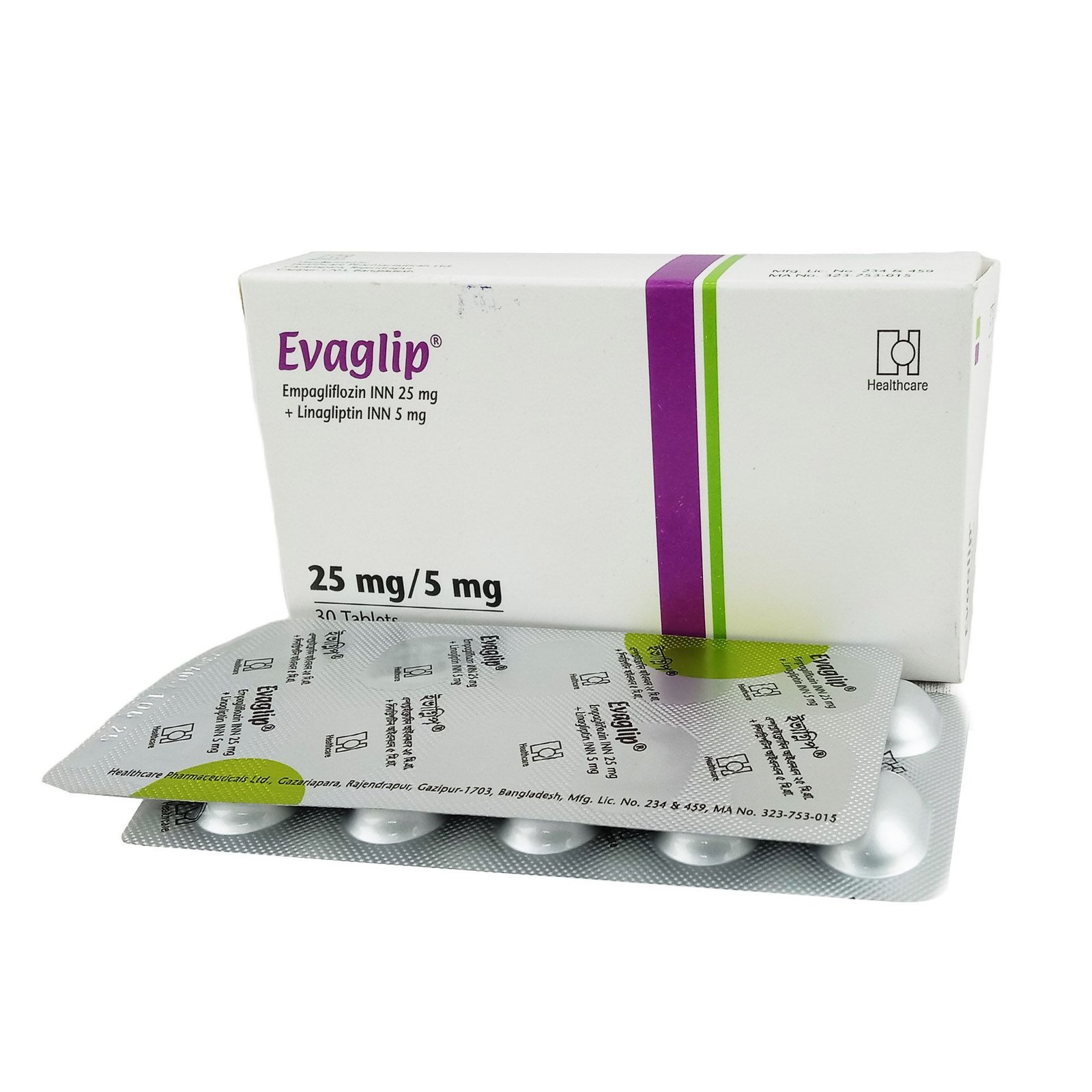 Evaglip 25/5 mg tab - https://demo.bangladeshiit.com
