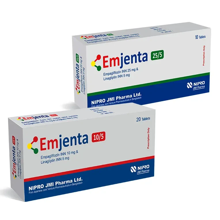 Emjenta 25/5mg tab - https://demo.bangladeshiit.com