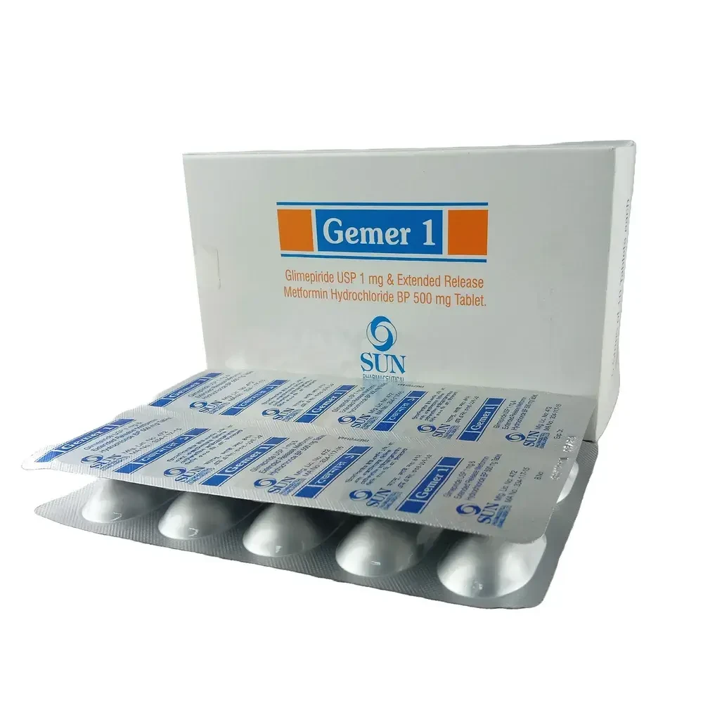 Gemer 1 500mg tab - https://demo.bangladeshiit.com