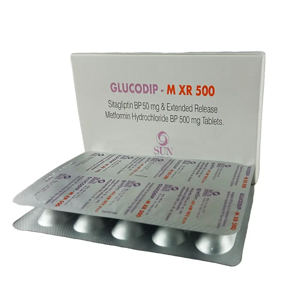 Glucodip M Xr 500mg tab - https://demo.bangladeshiit.com