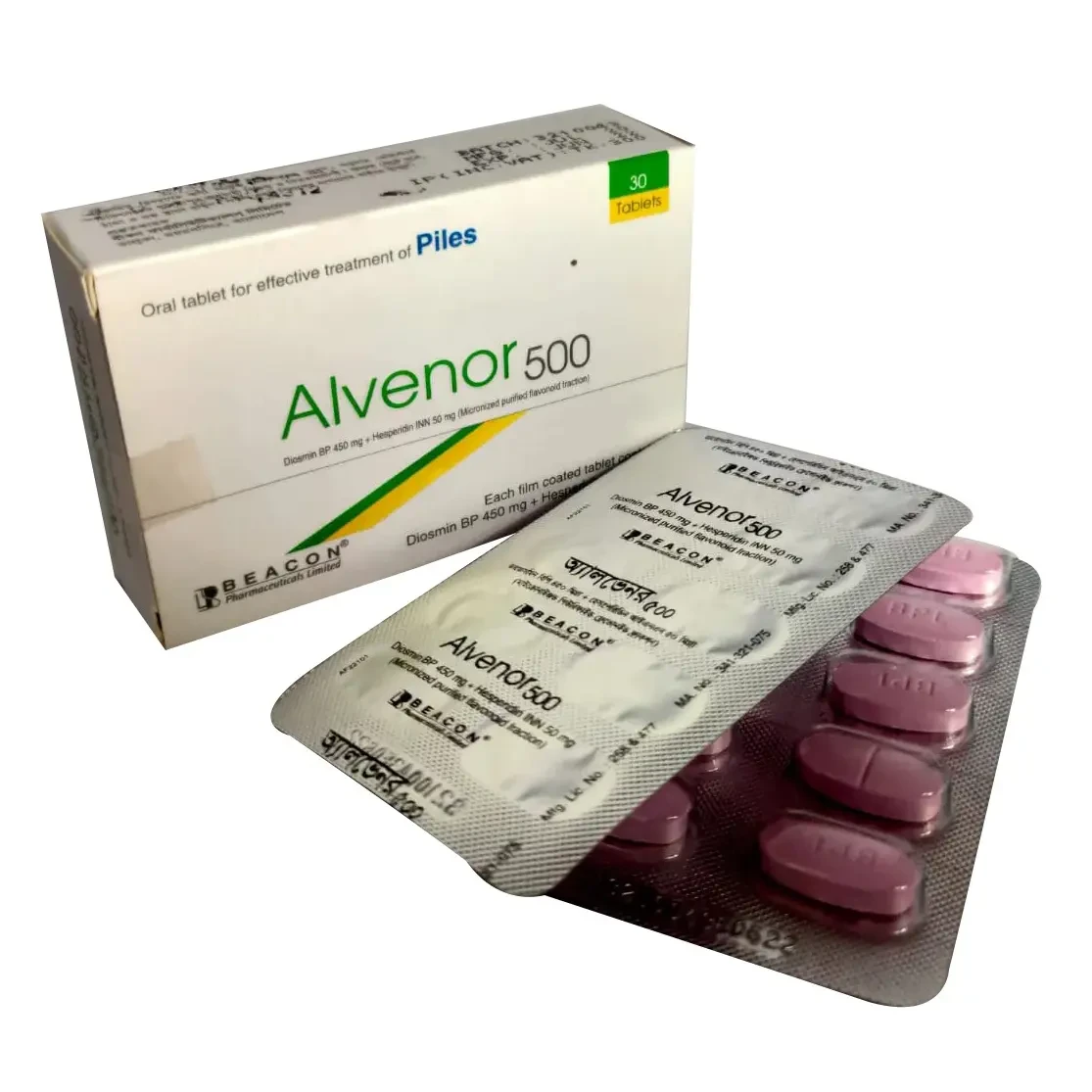 Alvenor 500mg tab - https://demo.bangladeshiit.com