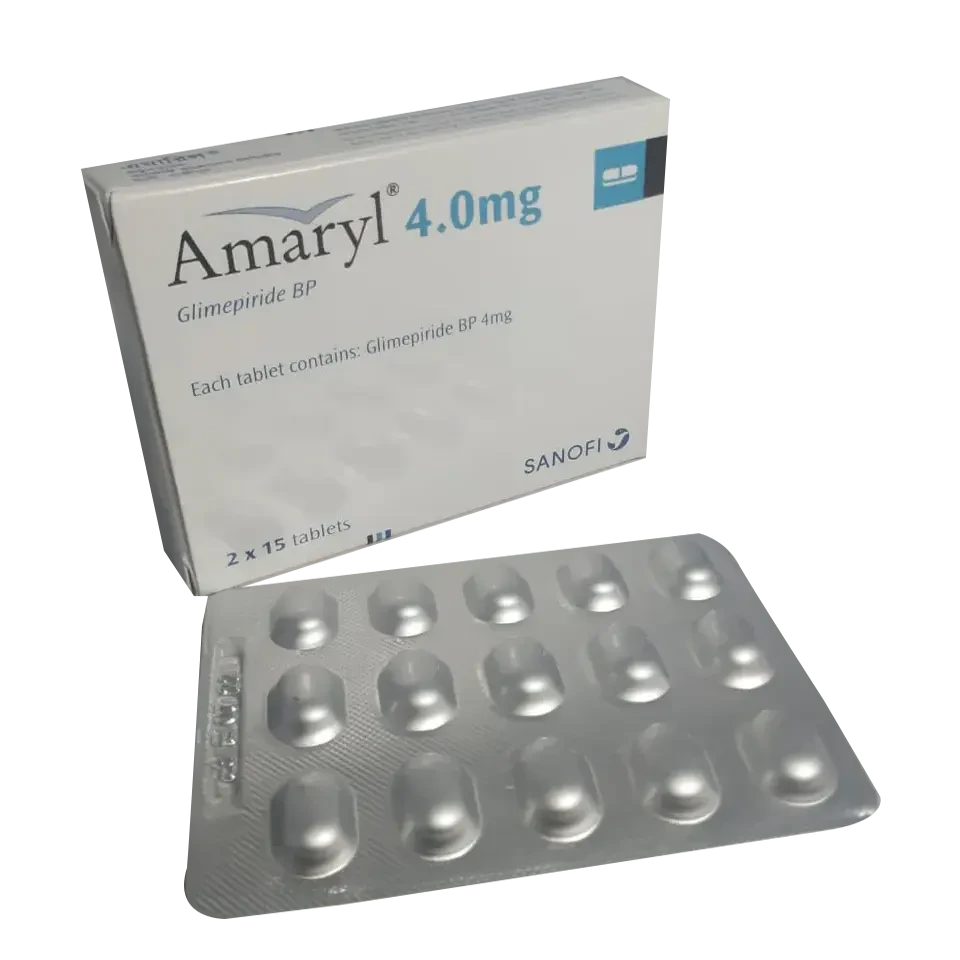 Amaryl 4.0mg tab - https://demo.bangladeshiit.com