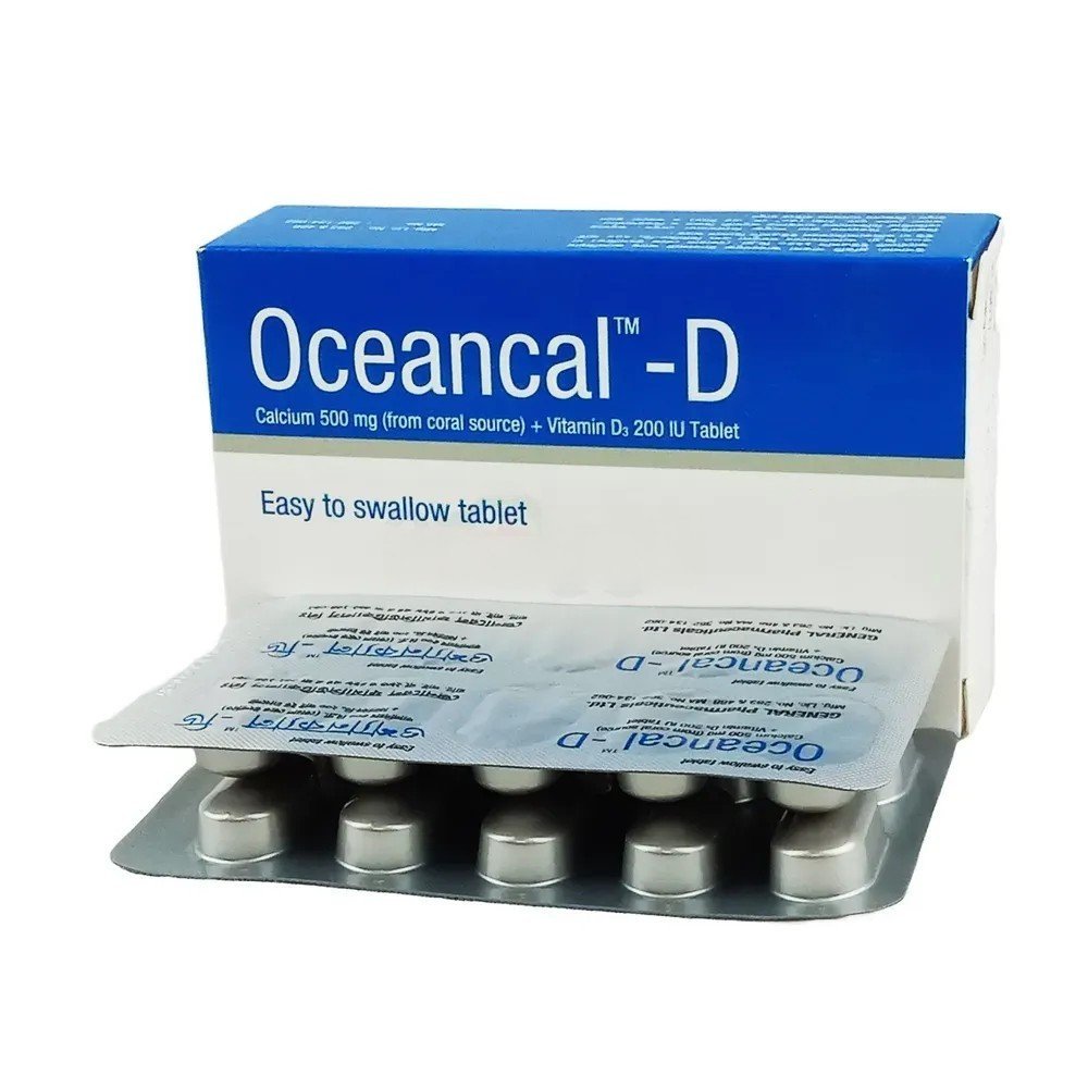 Oceancal D 500mg tab - https://demo.bangladeshiit.com