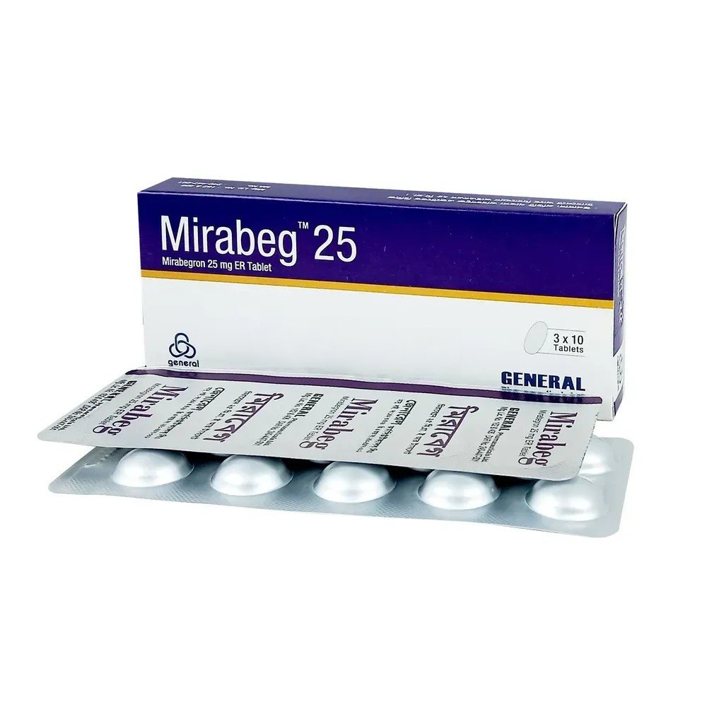 MIrabeg 25mg tab - https://demo.bangladeshiit.com