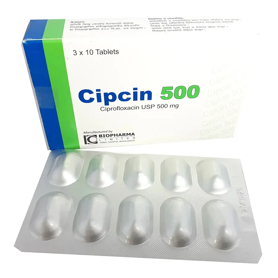 Cipcin 500mg tab - https://demo.bangladeshiit.com