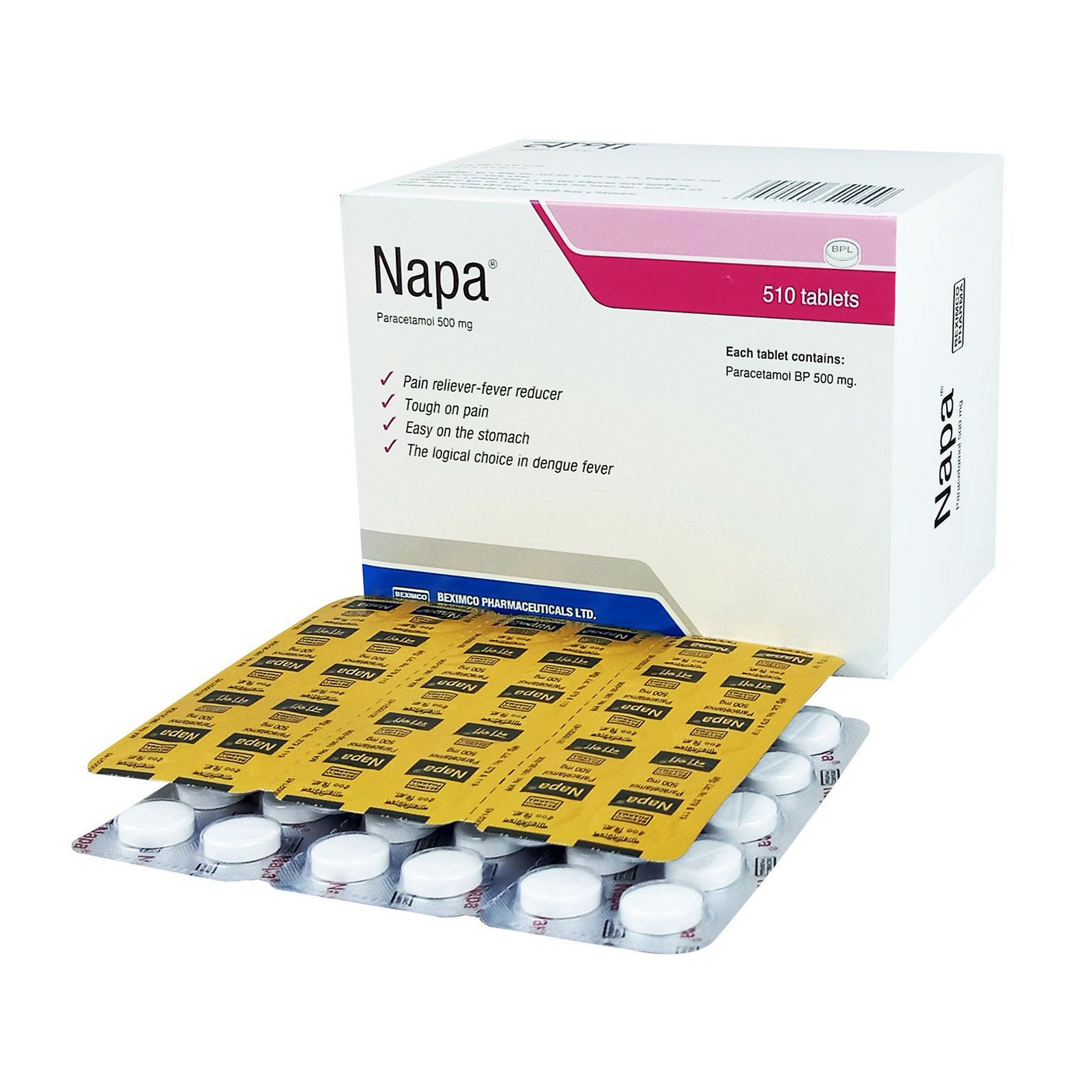 Napa 500mg tab - https://demo.bangladeshiit.com