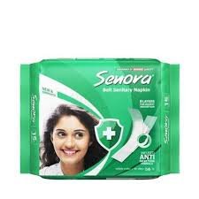 Senora Sanitary Napkin Regular Flow (Belt) 10's Pack - https://demo.bangladeshiit.com