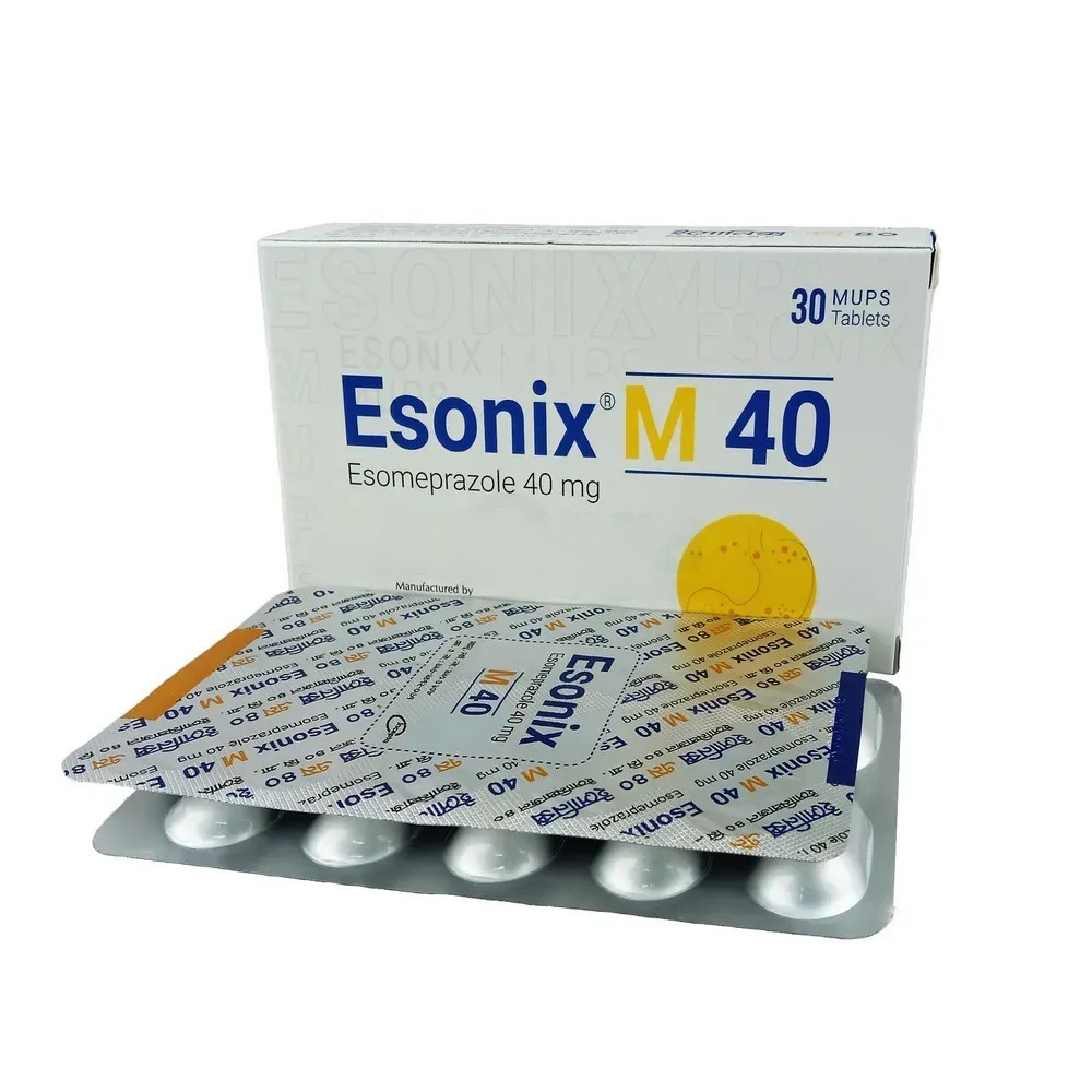 Esonix M 40 mg tab - https://demo.bangladeshiit.com