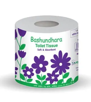 Bashundhara Toilet Tissue Regular White - https://demo.bangladeshiit.com