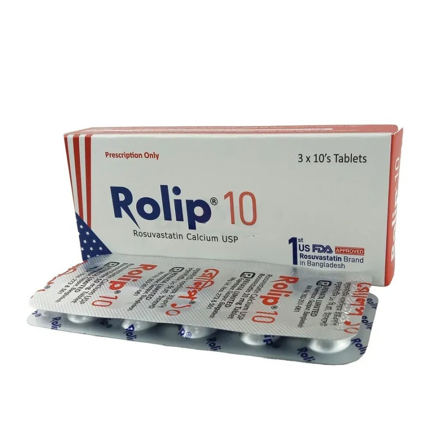 Rolip 10mg TAB - https://demo.bangladeshiit.com