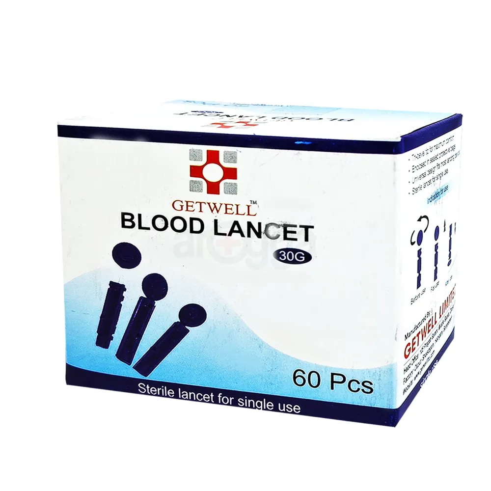 GETWELL Blood Lancets 30G (60Pieces ) - https://demo.bangladeshiit.com