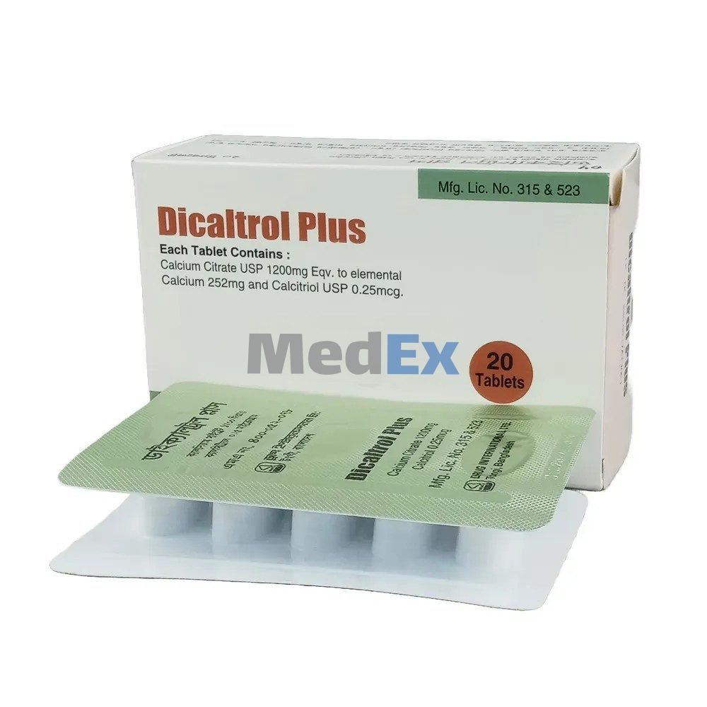Dicaltrol Plus Tab - https://demo.bangladeshiit.com